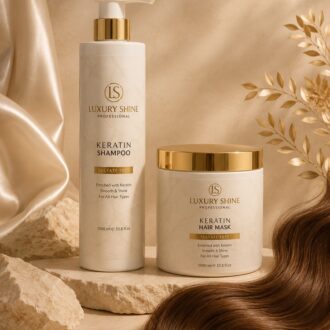 پک شامپو و ماسک مو Luxury  shine